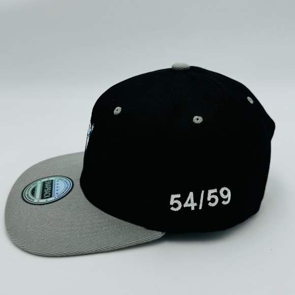 NEW LA Dodgers Shohei Ohtani MLB Baseball 50/50. Club SnapBack Hat Black Grey - Picture 3 of 3